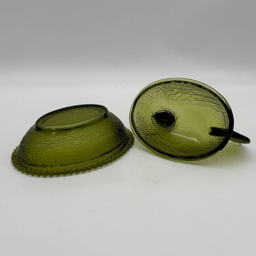 Victorian vintage olive